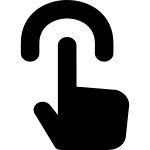Tap Click Force Touch 1383 SVG Icon